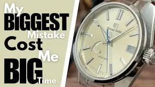 My Biggest Watch 'Collecting' Mistake! Grand Seiko SBGA373