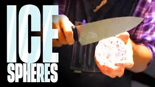 Ice Sphere Challenge | MAN vs MACHINE | TREADWAY MAKES DRINKS