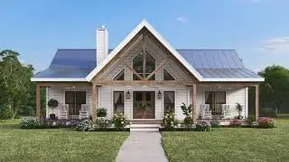COUNTRY HOUSE PLAN 940-00468 WITH INTERIOR