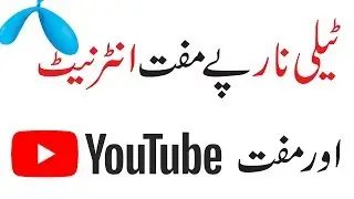 Telenor Free Unlimited Internet Free Youtube 2018