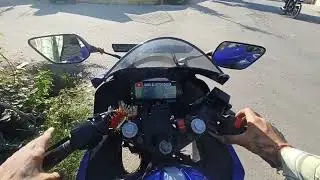 Hyper Ride On Pakistan border road ||Maza aa gya Ride krke || @absivlogs