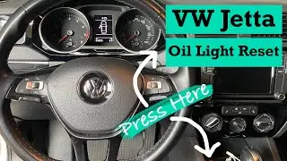 How to Reset VW Jetta Oil Light and Service Now Message