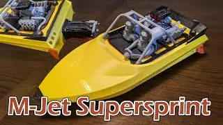 3D Printed M-Jet Supersprint JetBoat Build