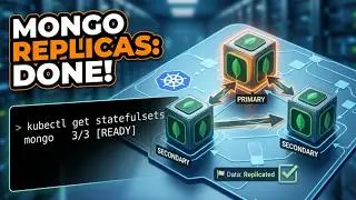 MongoDB Replication Setup on Kubernetes.  Contact me on whatsapp at +91-8882004118.