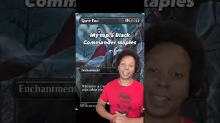 My top 5 Black Commander staples 🏴‍☠️