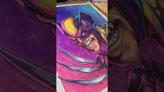 Wolverine Fanart using cheap but epic art markers ✍️ 