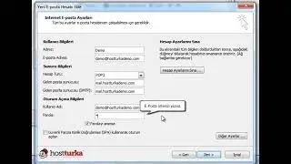Microsoft Outlook 2007 mail kurulumu