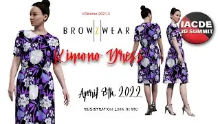 IACDE 3D Summit - Assignments Kimono sewing Kimono dress