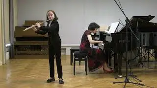 Mozart, Sonata  in B flat Major. E.Shubina(flute), O.Ber(piano)