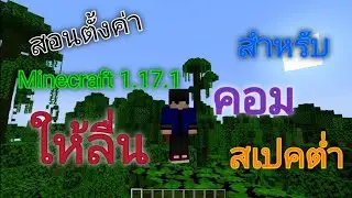 สอนตั้งค่า Minecraft 1.17.1 ให้ลื่น สำหรับคอมสเปคตํ่า