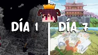 UNA SEMANA en MI SERVIDOR de Minecraft