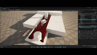 Unreal Engine 5.1 Niagra Blood Flow Test