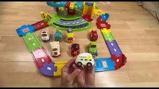 Play cars for kids. Police car, Ambulance, Fire car, Bulldozer, Racing car, ATV