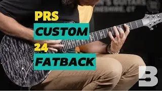 Paul Reed Smith Wood Library Custom 24 Guitar with Swart Starbase 1 Amplifier Played By Billy Bivona