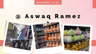 Housewarming purchase | kitchen tools and containers | Shopping Vlog @ Aswaq Ramez