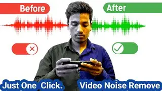 One Click Audio Noise Remove| how to remove background noise