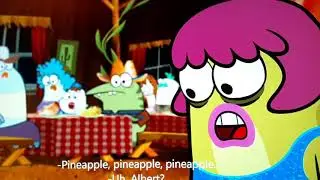 Albert's  scream in fishhooks