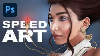 Ruby – Photoshop Speed Art