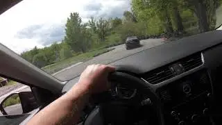 Дизель может на ГОНОЧНОМ треке?? Skoda Octavia A7 2.0 tdi