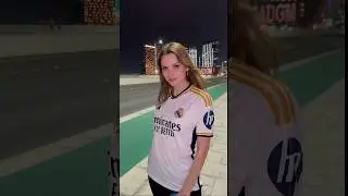 🫡 On my way to watch Real Madrid vs Manchester City. History will repeat itself, let’s go Real 👑