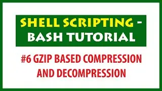Linux Command GZIP Tutorial | File Compression and Decompression using GZIP Command 
