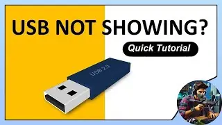 USB Plugged In but Not Showing? Here’s the Quick Fix!