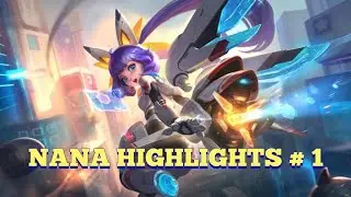 Nana Killing Frenzy 🤪 | MLBB NANA HIGHLIGHTS # 1
