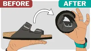 I Destroyed My $150 Birkenstocks to Make Barefoot Sandals