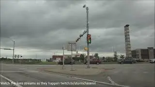 Intense Storm Chase with Wicked Lightning Ennis to Cason Texas November 4th 2022 FULL VOD