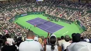Shelton vs  Menšík at Indian Wells 2024