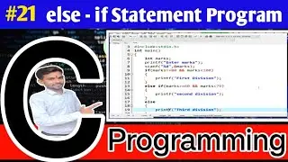 else if Statement in C Language || ladder else if Statement || 