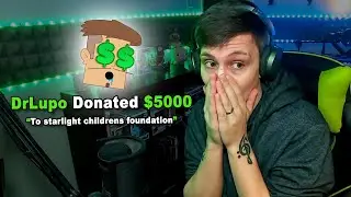 DRLUPO DONATED $5000 to my charity fundraiser | 5000 KR GIVEAWAY