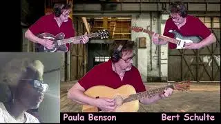 Woo Woo Wee  Blues Rock collaboration by Bert Schulte and Paula Benson #bluesrock