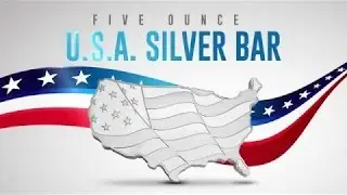 5 oz Silver USA Bar