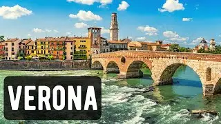 Verona, Italy 🇮🇹 - Virtual Walking Tour City - Summer 2022 - 4K/60FPS ASMR