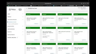 How to Schedule AWS Certification Exam | Pearson Vue