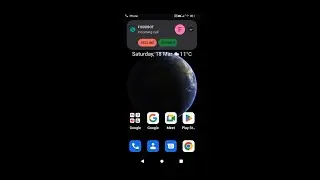 Fossibot F101 Incoming Call Ringtone (Screen Video)