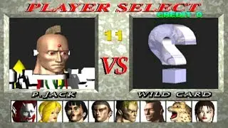 Tekken 1 [Arcade] - play as P.Jack