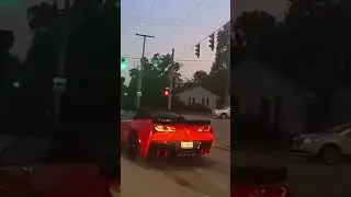 1 badass corvette #automobile #cars #motorcycle #motovlog #shorts