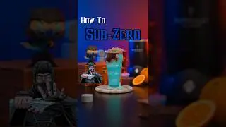 Sub-Zero (Cocktail Inspired by Mortal Kombat) 