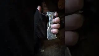 Forged Folding Pocket Axe #forgedinfire #pocketknife #edc