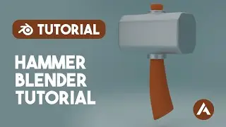 Blender Tutorial - Create a Hammer in Blender