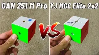(2025) THE BEST 2x2 Cubes on the MARKET! | GAN 251 M Pro vs YJ MGC Elite 2x2 (Comparison)