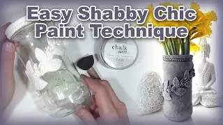 Easy Shabby Chic Paint Technique
