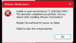 How to fix the error 