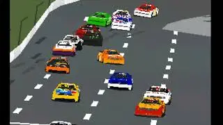 Nascar Racing (1994) Intro but with Modern Nascar schemes