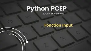 Python #3 fonction input
