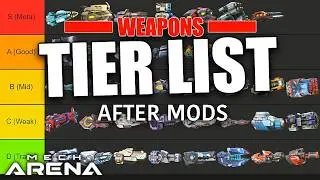 These are the BEST Weapons in Mech Arena (after Mods)
