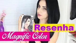 TESTANDO: PRETO AZULADO AMEND (MAGNIFIC COLOR)
