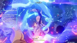 2.5 Abyss Floor 12 (9-star clear), Kokomi c0 DPS, Hu Tao c2 DPS